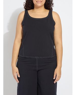 Lyssé Reversible Essential Tank - Blue