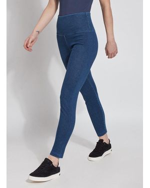 Lyssé Denim Legging (28" Inseam) - Blue