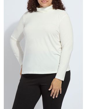 Lyssé Essential Long Sleeve Turtleneck - White