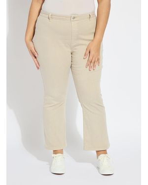 Lyssé Ankle Estelle Everyday Flare Denim Curvy (27" Inseam) - Blue