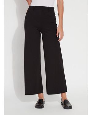 Lyssé Erin Hi Waist Wide Leg Ponte (28" Inseam) - Black