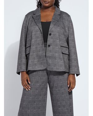 Lyssé Everest Ponte Blazer - Gray