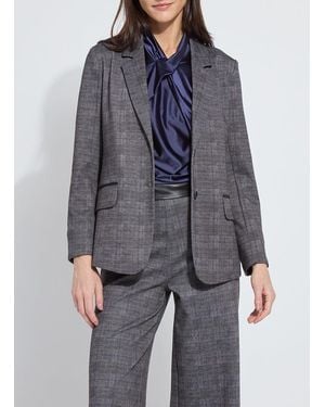 Lyssé Everest Ponte Blazer - Gray