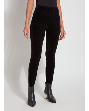 Lyssé Mara Velvet Legging (28" Inseam) - Black