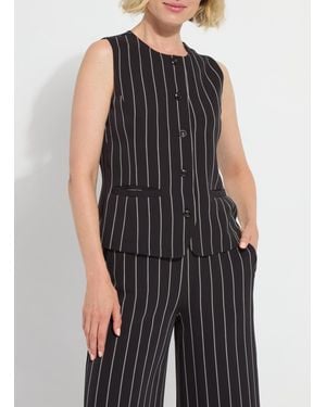 Lyssé Ava Tailored Vest - Black
