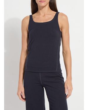 Lyssé Reversible Essential Tank - Blue