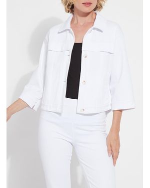 Lyssé Remi Denim Jacket - White