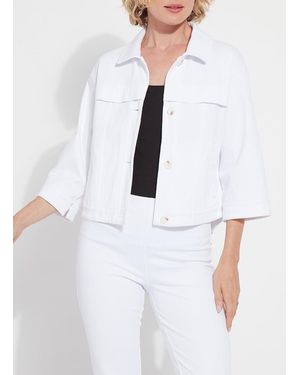 Lyssé Remi Denim Jacket - White