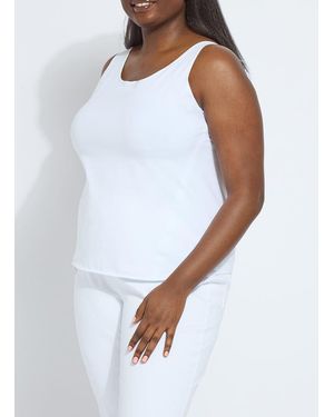 Lyssé Essential Tank Curvy - White