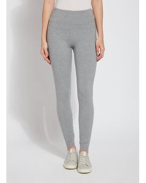 Lyssé Flattering Cotton Legging (28" Inseam) - Gray
