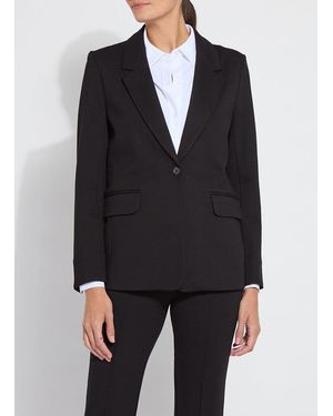 Lyssé Essential Ponte Blazer - Blue