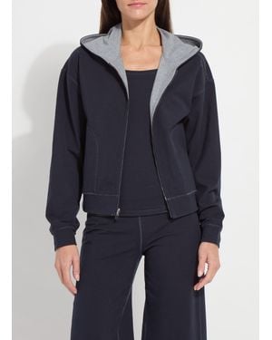 Lyssé Jovie Reversible Hoodie - Blue