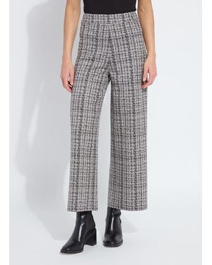 Lyssé Erin Hi Waist Wide Leg Neoprene (28" Inseam) - Gray