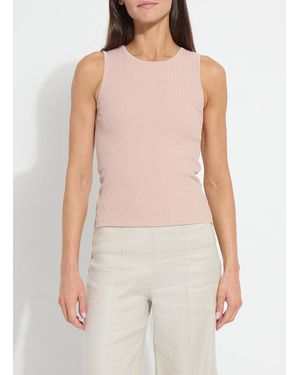 Lyssé Andreia Ribbed Knit Tank - White