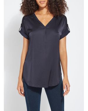 Lyssé Santorini Top - Blue