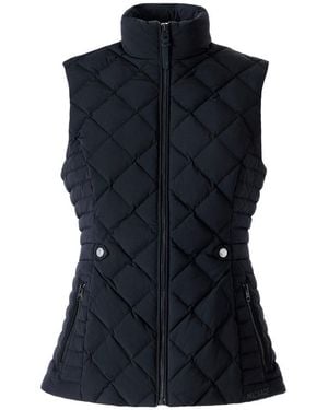 Mackage Stefania Diamond Quilted Down Vest - Blue