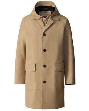 Mackage Mathias 3-In-1 Balmacaan Coat With Removable Down Liner - Natural