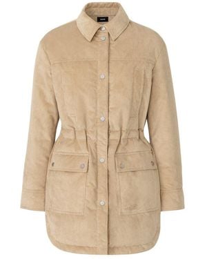 Mackage Kaethe-Cdy Corduroy Shirt Jacket - Natural