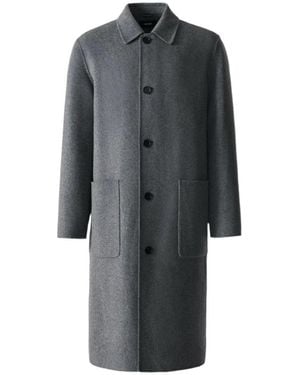 Mackage Beckett Handmade Wool Overcoat - Gray