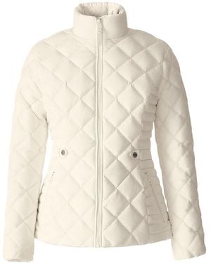 Mackage Vik Diamond Quilted Down Jacket - Natural