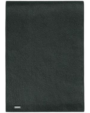 Mackage Benson Rib-Knit Wool Blend Scarf - Green