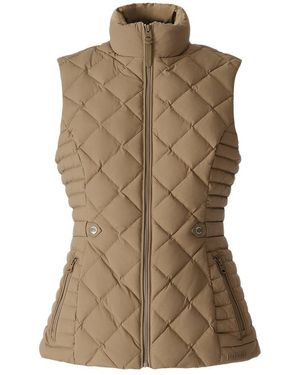 Mackage Stefania Diamond Quilted Down Vest - Brown