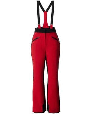 Mackage Nyomi-R Ski Pant With Removable Suspenders - Red