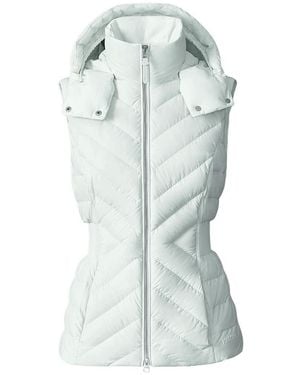 Mackage Hoshi Light Down Hooded Vest - Blue