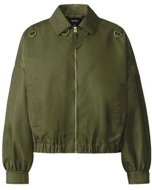 Mackage Olivera Cropped Bomber - Green
