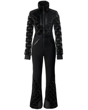 Mackage Inga Bonded Fleece Ski Suit - Black