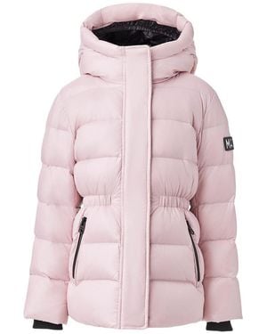 Mackage Alannis Lustrous Medium Down Parka With Hood For Kids -14 Years) - Multicolor