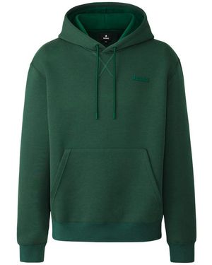 Mackage Kolton-Zz Double-Face Jersey Logo Hoodie - Green