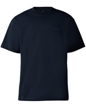 Mackage Tee-R Tee-Shirt With Silicone Logo - Blue