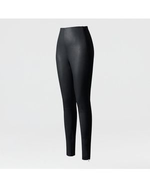 Mackage Navi-Z Fitted Lamb Leather Legging - Black