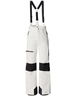 Mackage Silvana 3-Layer Ski Pants With Suspenders - White