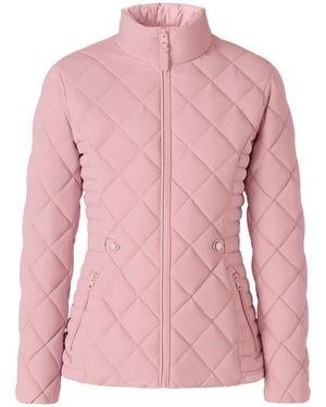 Mackage Vik Diamond Quilted Down Jacket - Pink