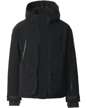 Mackage Frost-R Down Ski Jacket With 3D Cargo Pockets - Black