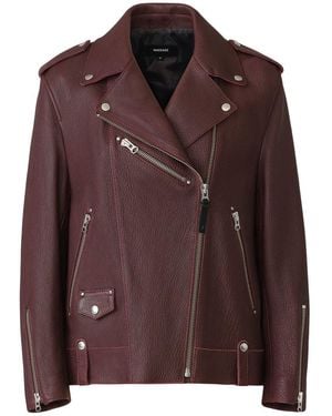 Mackage Cass-Pb Moto Jacket - Brown