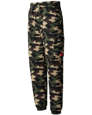 Mackage Marvin-Camo Mixed-Media Camo Sweatpants - Green