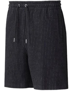 Mackage Zander-K Striped Drawcord Shorts - Blue