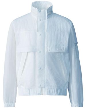 Mackage Garrett Seam-Sealed Ristop Rain Jacket - Blue