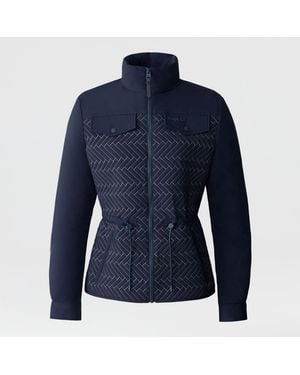 Mackage Kabira Chevron Quilted Light Down Jacket - Blue