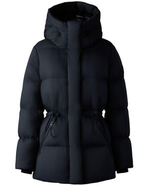 Mackage Freya-Sw Softwash Crinkle Down Jacket - Blue