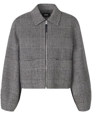 Mackage Solana-Pl Wool Jacket - Gray