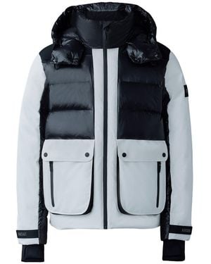 Mackage Cody Down Ski Jacket With Hood - Blue