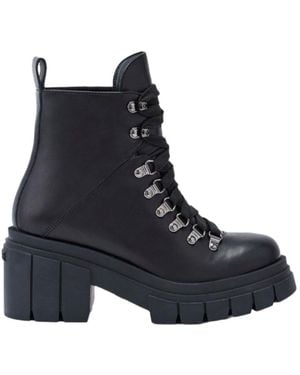 Mackage Summit Unlined (R) Leather Ankle Boot For - Black