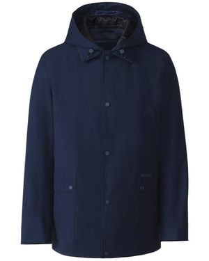 Mackage Alec 3-In-1 Short Balmacaan Coat With Removable Down Liner - Blue