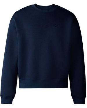 Mackage Julian Double-Face Jersey Sweatshirt - Blue