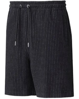 Mackage Zander-K Striped Drawcord Shorts - Blue