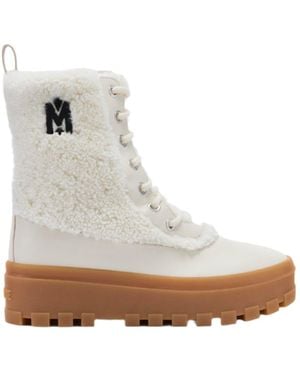 Mackage Hero-Wsh Shearling Winter Boot For - White